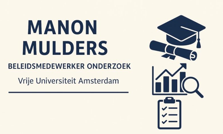 manon mulders beleidsmedewerker onderzoek